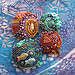 beaded button 
#6