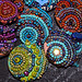 beaded button 
#9